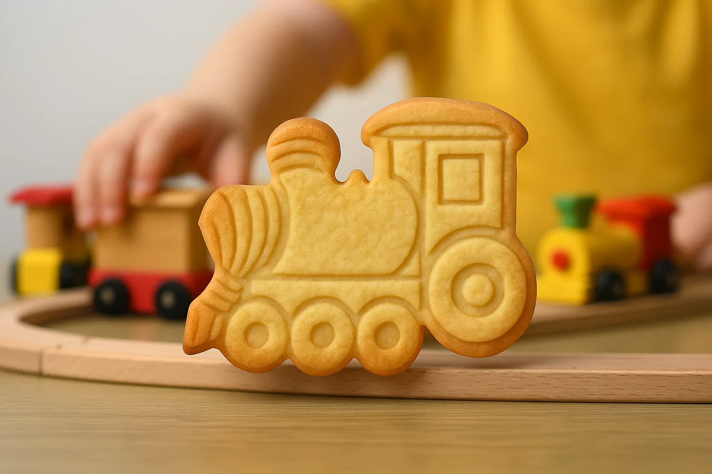 Tagliabiscotti Trenino - PLA 3D 10x5,9 cm | Instile3D