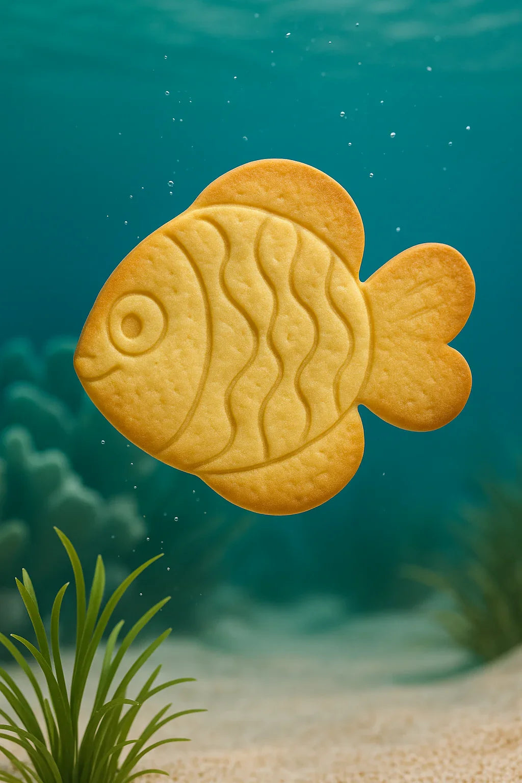 Tagliabiscotti Pesce Tropicale - PLA 3D 10,4x8,6 cm | Instile3D