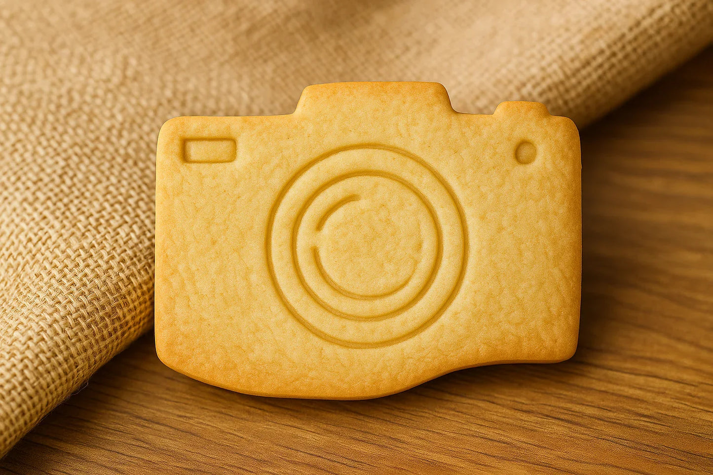 Tagliabiscotti Fotocamera - PLA 3D 9,3x6,5 cm | Instile3D