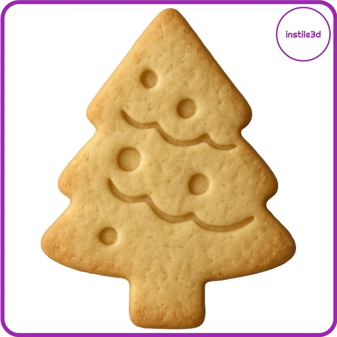Tagliabiscotti Albero di Natale – Stampa 3D PLA – 11x10 cm