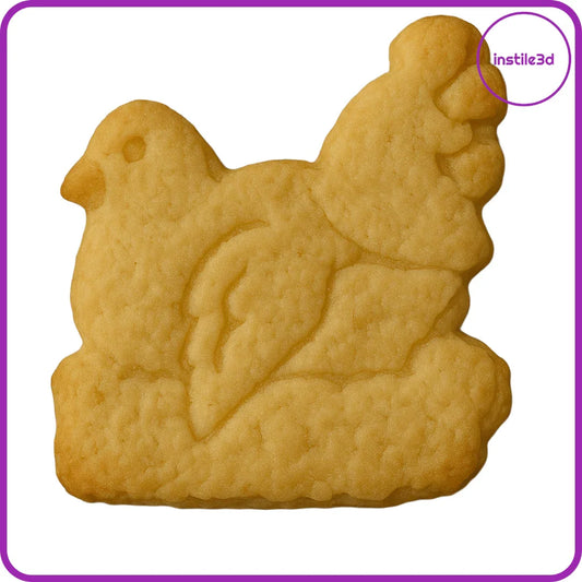 Tagliabiscotti Gallina - PLA 3D 10,1x9,4 cm | Instile3D