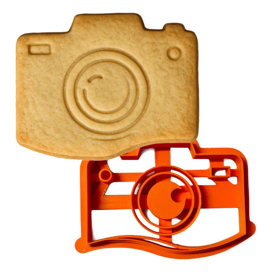 Tagliabiscotti Fotocamera - PLA 3D 9,3x6,5 cm | Instile3D