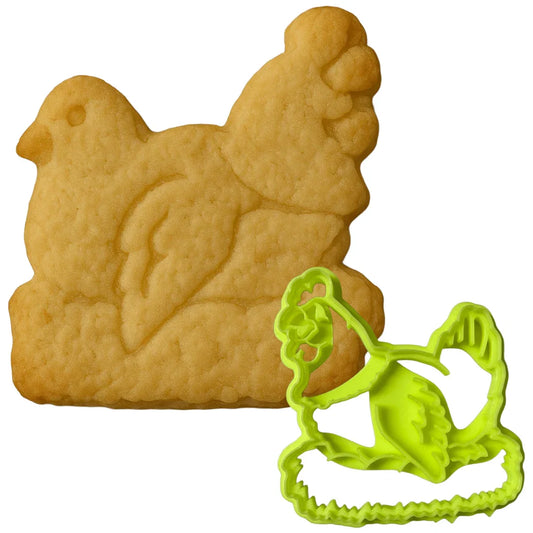Tagliabiscotti Gallina - PLA 3D 10,1x9,4 cm | Instile3D