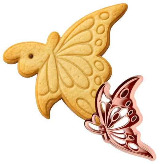 Tagliabiscotti Farfalla Svolazzante - PLA 3D 9,8x6,8 cm | Instile3D