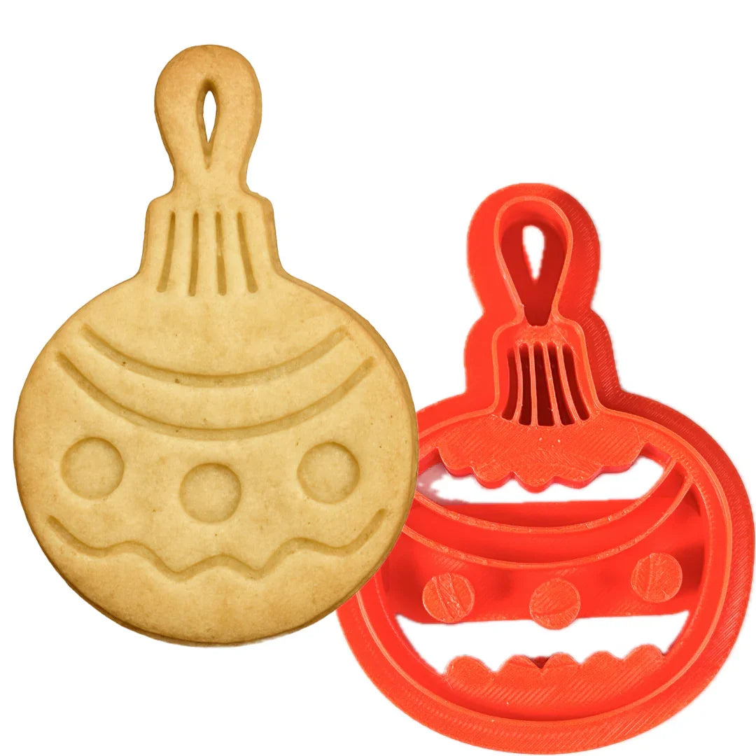 Tagliabiscotti 3D Pallina di Natale | Instile3D, PLA Eco-Friendly