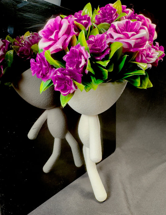 Vaso Omino Fiorito – Design Moderno da Appendere