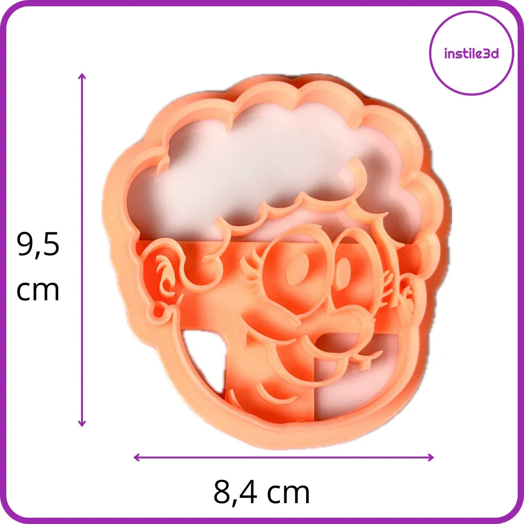 Tagliabiscotti Nonna - PLA 3D 9,5x8,4 cm | Instile3D