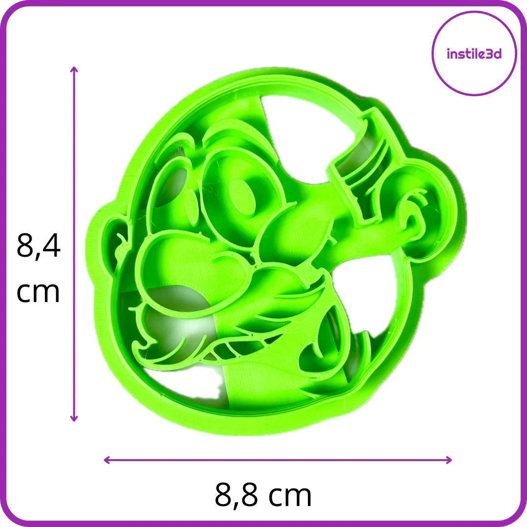 Tagliabiscotti Nonno - PLA 3D 8,8x8,4 cm | Instile3D