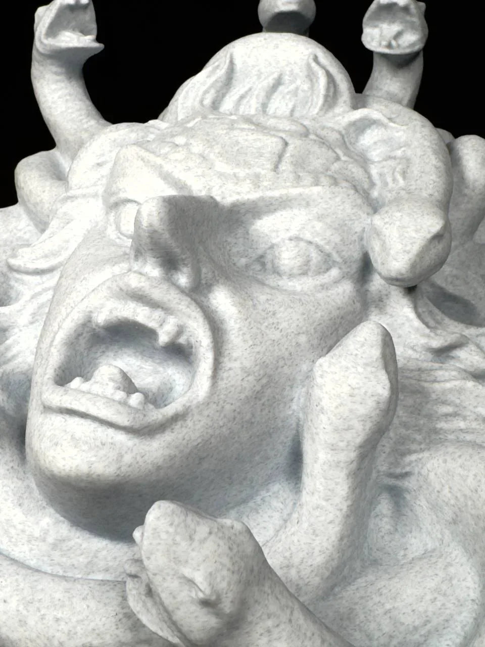 Medusa's Gaze: Pietra Marmorea