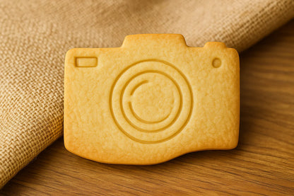 Tagliabiscotti Fotocamera - PLA 3D 9,3x6,5 cm | Instile3D