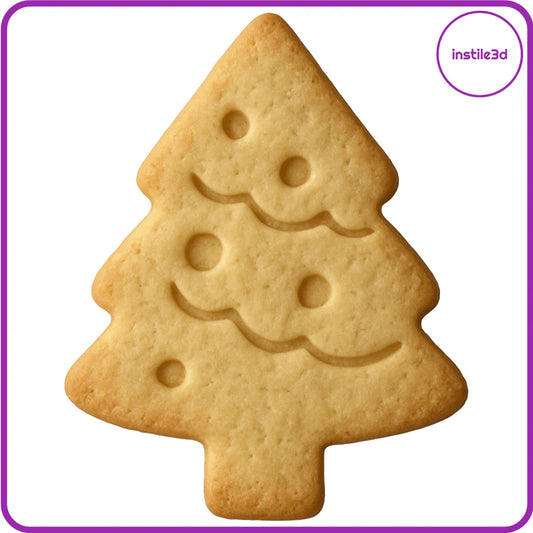 Tagliabiscotti Albero di Natale – Stampa 3D PLA – 11x10 cm