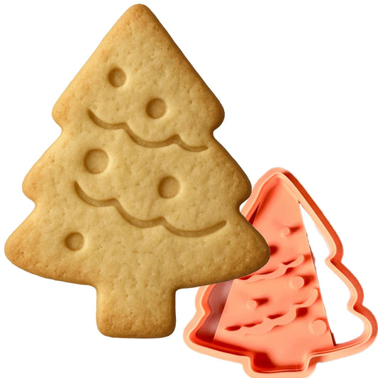 Tagliabiscotti Albero di Natale – Stampa 3D PLA – 11x10 cm