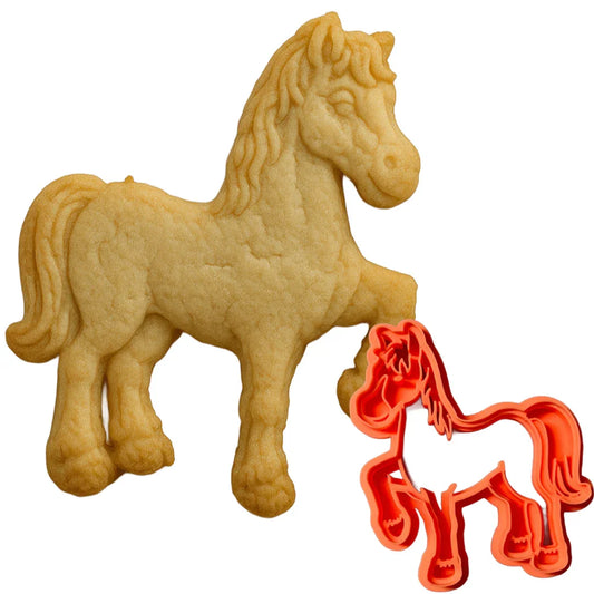 Tagliabiscotti Cavallo - PLA 3D 10,3x8,4 cm | Instile3D