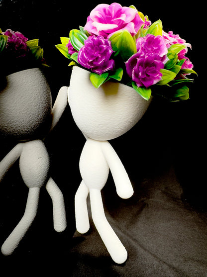 Vaso Omino Fiorito – Design Moderno da Appendere