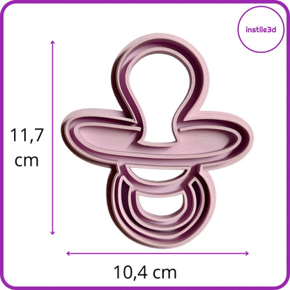 Tagliabiscotti Ciuccio – PLA 3D 10,4x11,7 cm | Instile3D