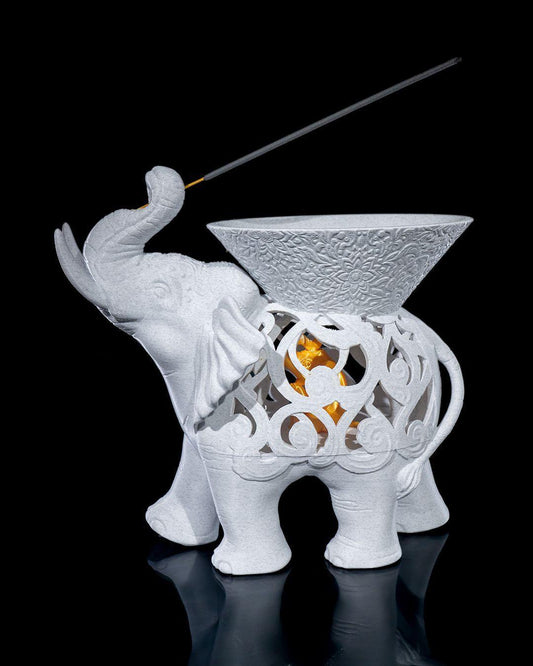 Elefante Dolce Attesa Portaincenso - Instile3D