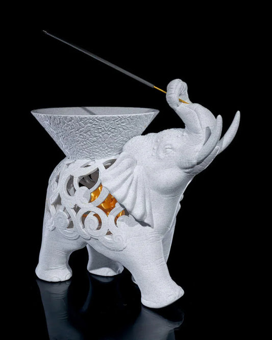 Elefante Dolce Attesa Portaincenso - Instile3D